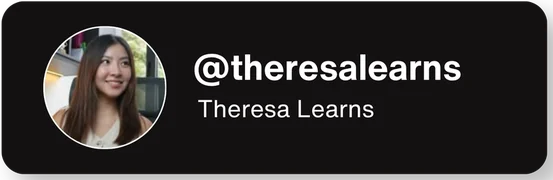 @theresalearns — Theresa Learns